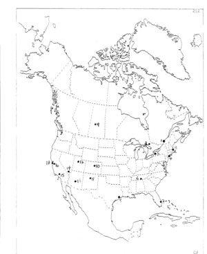 Map of North America